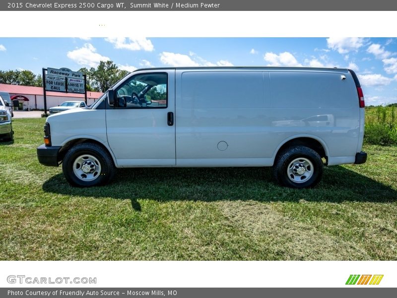 Summit White / Medium Pewter 2015 Chevrolet Express 2500 Cargo WT