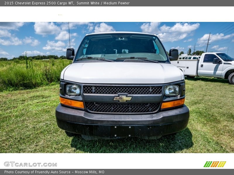 Summit White / Medium Pewter 2015 Chevrolet Express 2500 Cargo WT