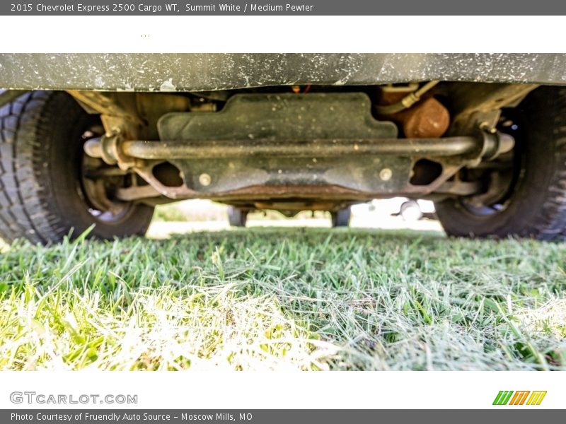 Summit White / Medium Pewter 2015 Chevrolet Express 2500 Cargo WT