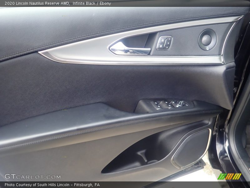 Infinite Black / Ebony 2020 Lincoln Nautilus Reserve AWD