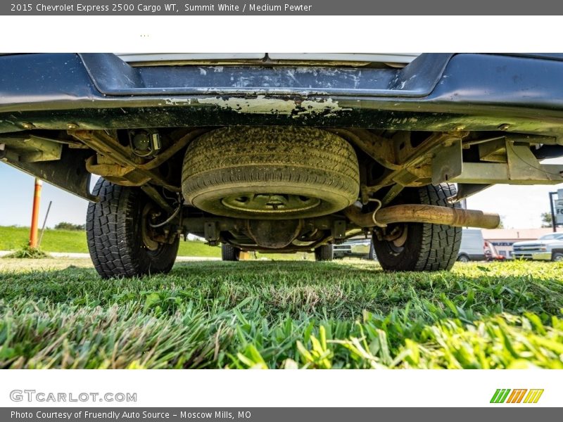 Summit White / Medium Pewter 2015 Chevrolet Express 2500 Cargo WT