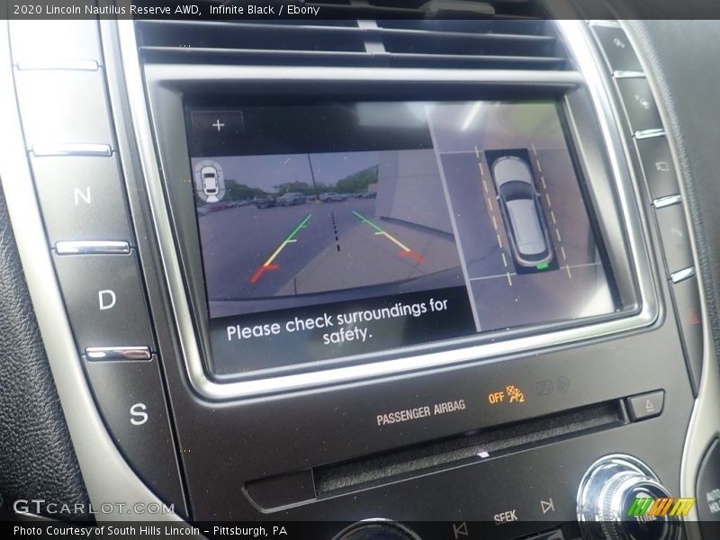 Infinite Black / Ebony 2020 Lincoln Nautilus Reserve AWD