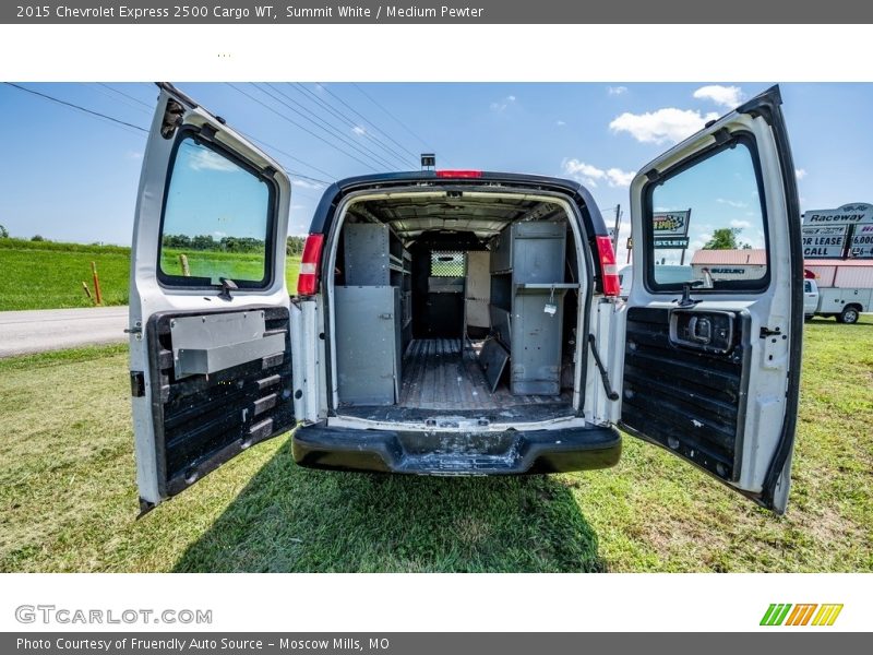 Summit White / Medium Pewter 2015 Chevrolet Express 2500 Cargo WT