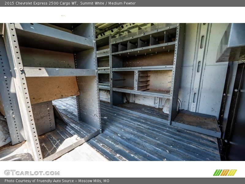 Summit White / Medium Pewter 2015 Chevrolet Express 2500 Cargo WT