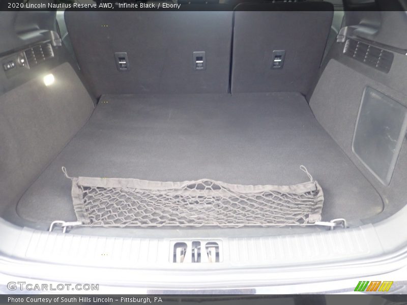 Infinite Black / Ebony 2020 Lincoln Nautilus Reserve AWD