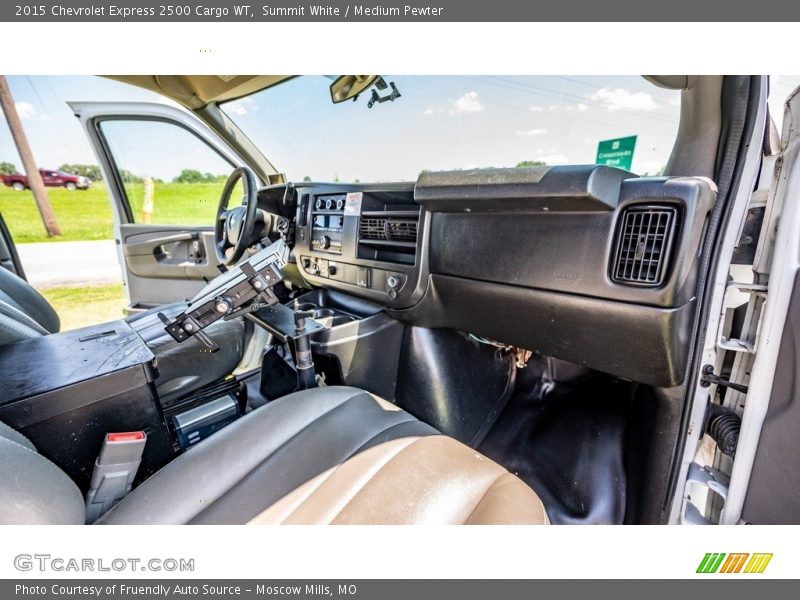 Summit White / Medium Pewter 2015 Chevrolet Express 2500 Cargo WT