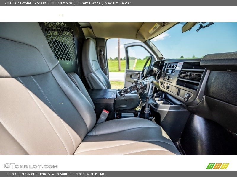 Summit White / Medium Pewter 2015 Chevrolet Express 2500 Cargo WT