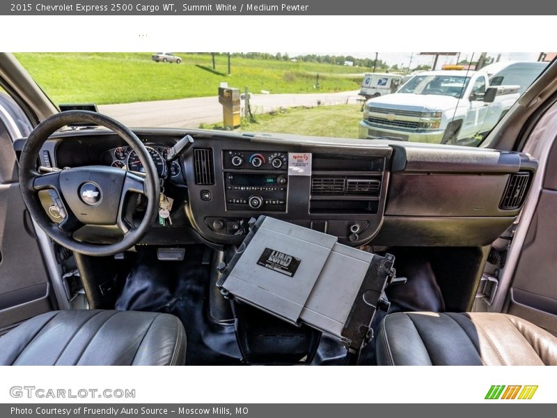 Summit White / Medium Pewter 2015 Chevrolet Express 2500 Cargo WT