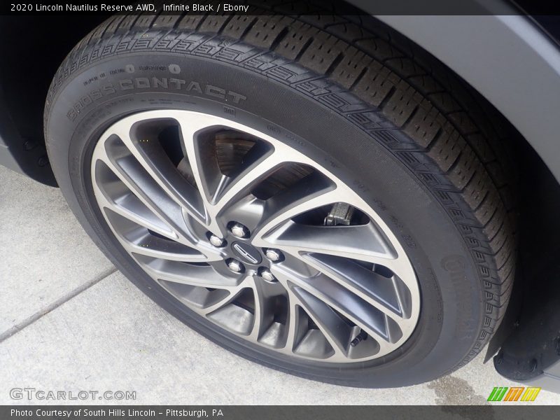 Infinite Black / Ebony 2020 Lincoln Nautilus Reserve AWD