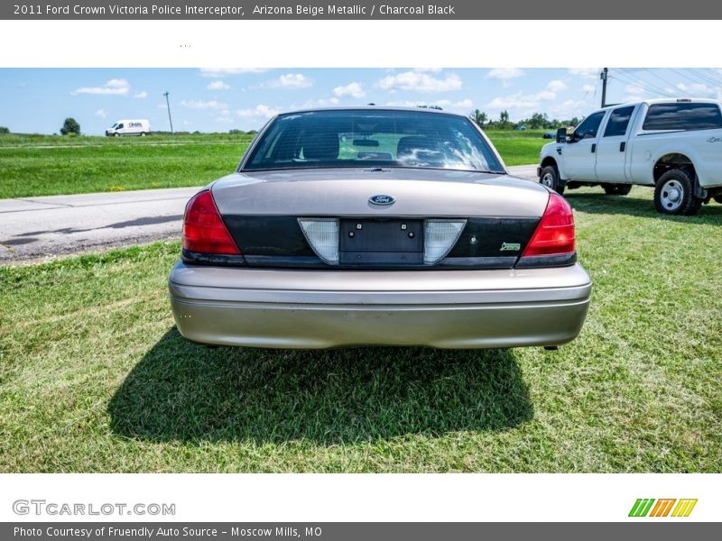 Arizona Beige Metallic / Charcoal Black 2011 Ford Crown Victoria Police Interceptor