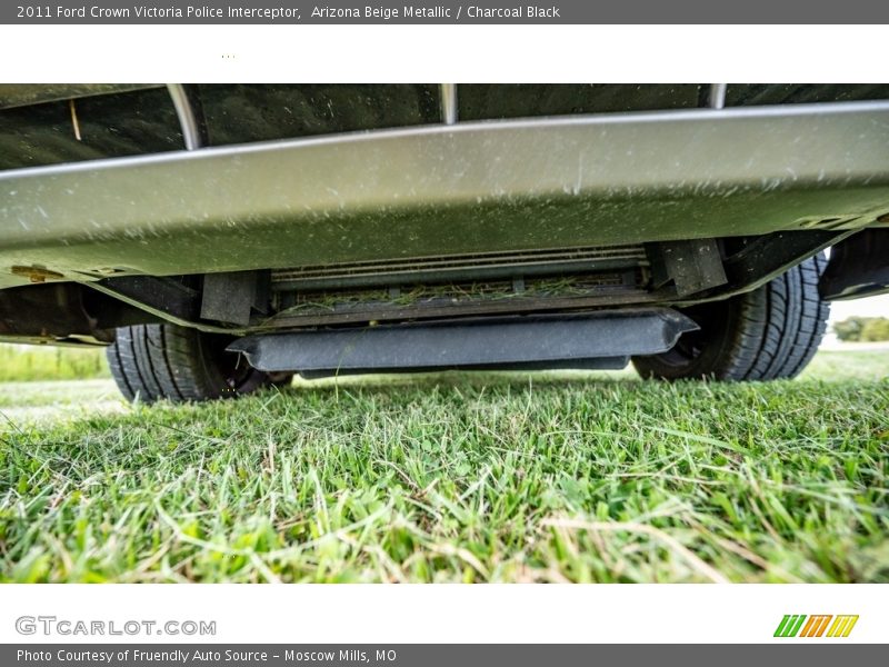 Arizona Beige Metallic / Charcoal Black 2011 Ford Crown Victoria Police Interceptor