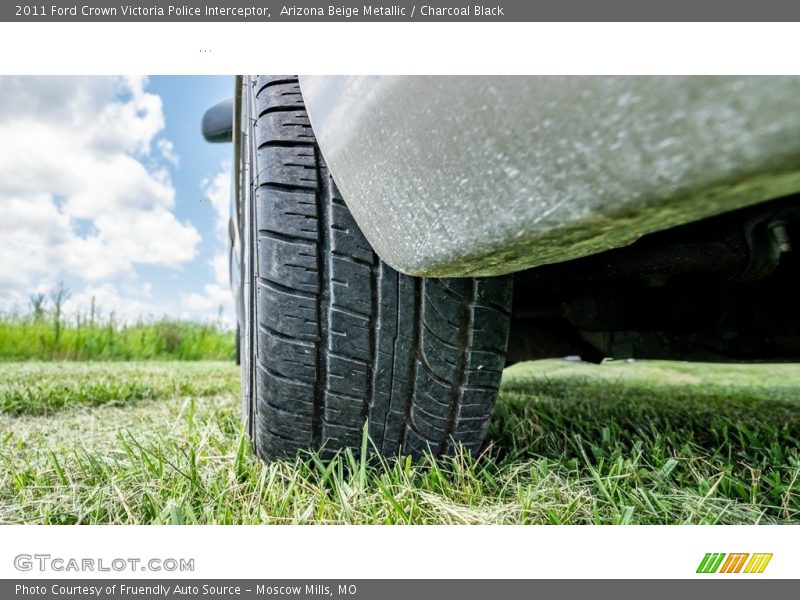Arizona Beige Metallic / Charcoal Black 2011 Ford Crown Victoria Police Interceptor