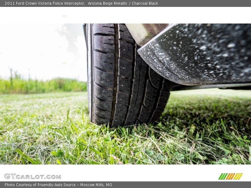Arizona Beige Metallic / Charcoal Black 2011 Ford Crown Victoria Police Interceptor