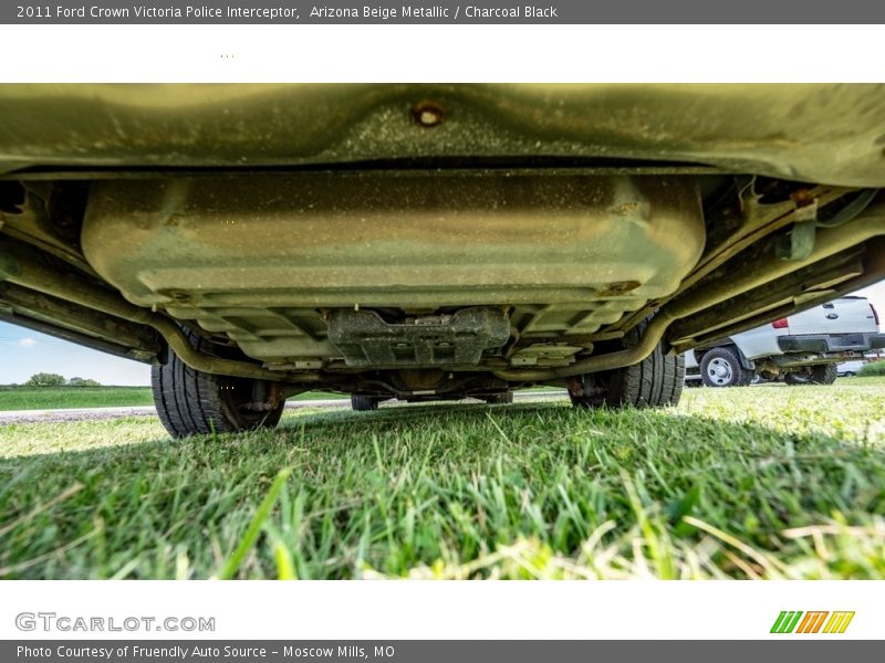 Arizona Beige Metallic / Charcoal Black 2011 Ford Crown Victoria Police Interceptor