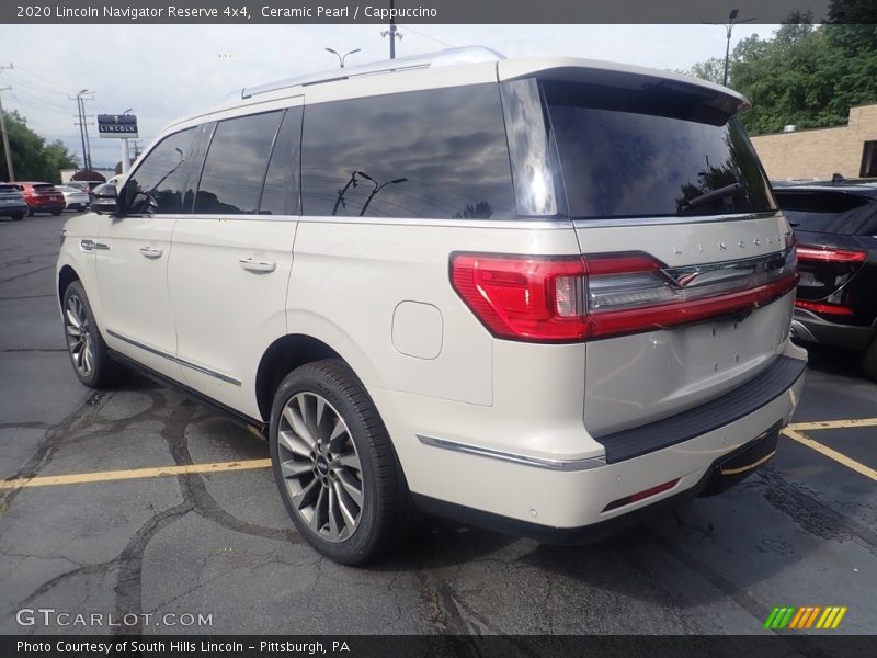 Ceramic Pearl / Cappuccino 2020 Lincoln Navigator Reserve 4x4