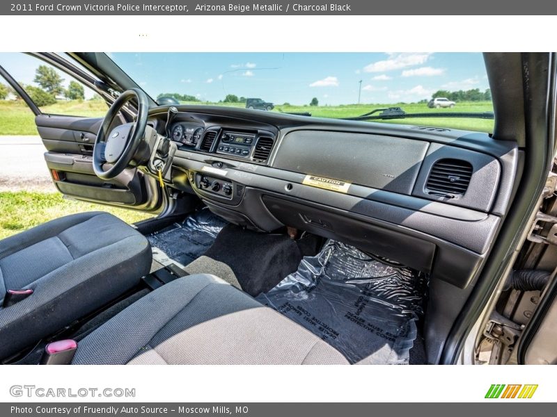 Dashboard of 2011 Crown Victoria Police Interceptor