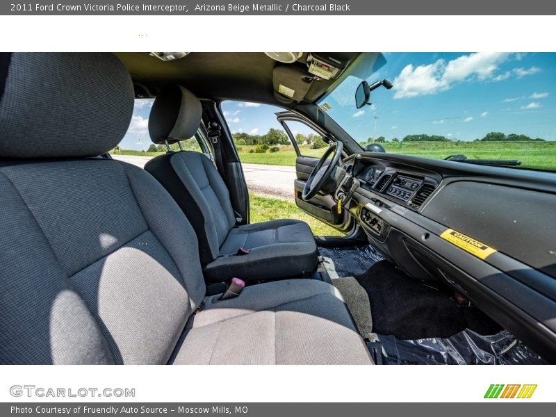 Arizona Beige Metallic / Charcoal Black 2011 Ford Crown Victoria Police Interceptor