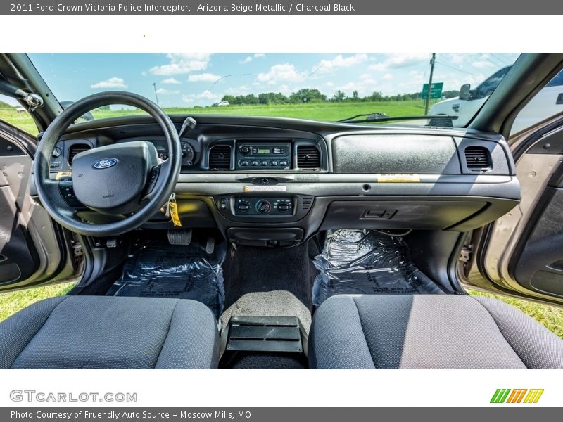 Dashboard of 2011 Crown Victoria Police Interceptor
