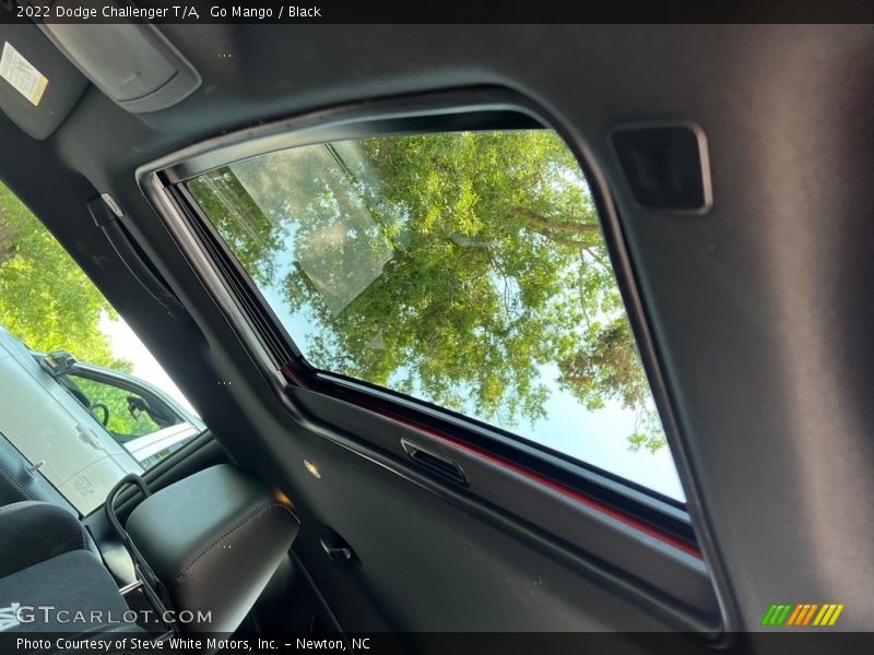 Sunroof of 2022 Challenger T/A