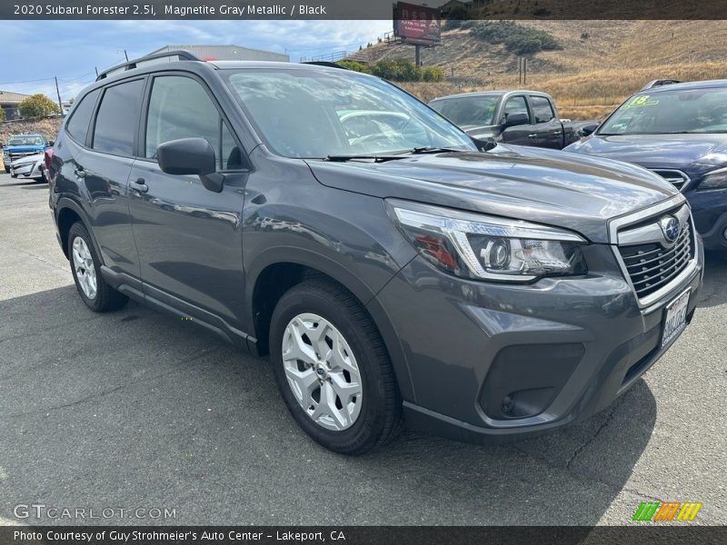 Magnetite Gray Metallic / Black 2020 Subaru Forester 2.5i