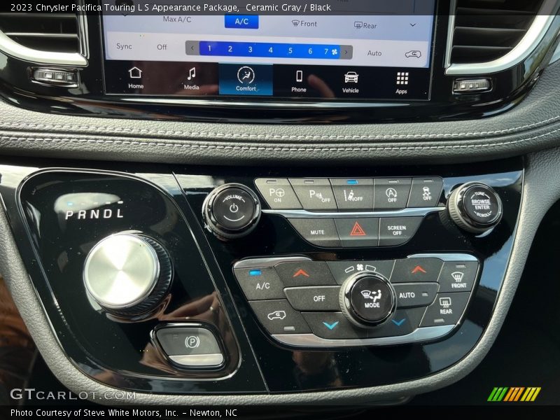 Controls of 2023 Pacifica Touring L S Appearance Package