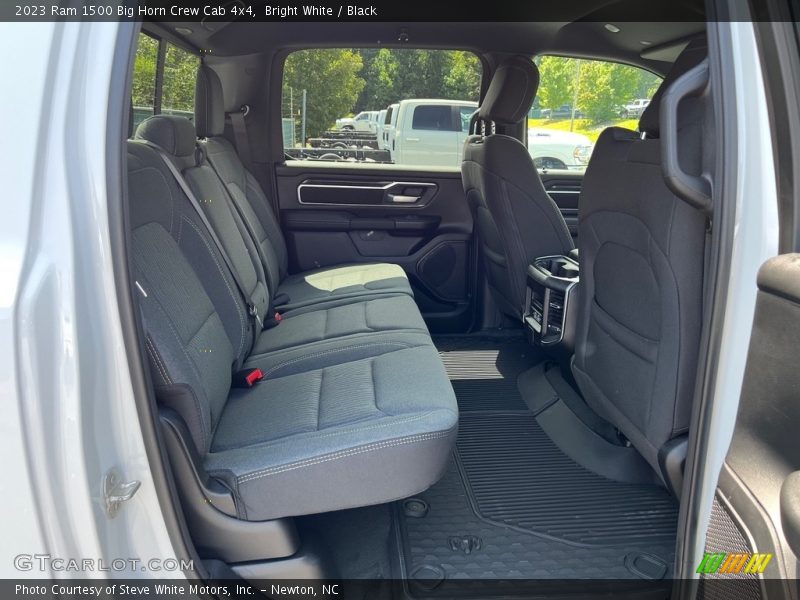 Bright White / Black 2023 Ram 1500 Big Horn Crew Cab 4x4