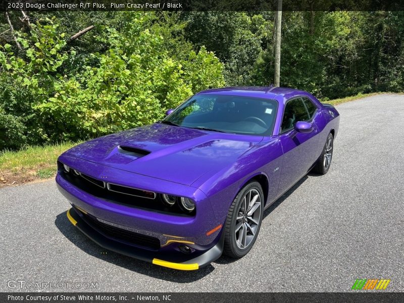 Plum Crazy Pearl / Black 2023 Dodge Challenger R/T Plus