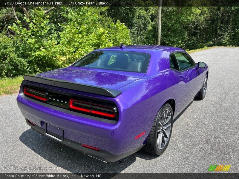 Plum Crazy Pearl / Black 2023 Dodge Challenger R/T Plus