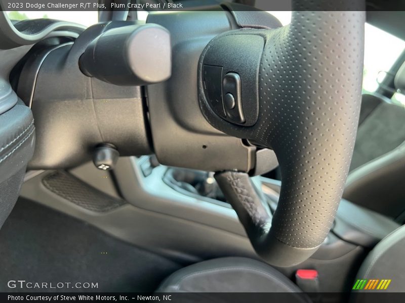 Plum Crazy Pearl / Black 2023 Dodge Challenger R/T Plus