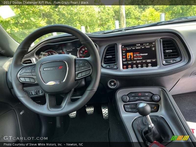 Plum Crazy Pearl / Black 2023 Dodge Challenger R/T Plus