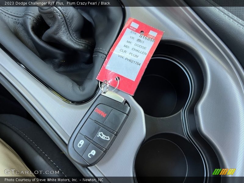 Plum Crazy Pearl / Black 2023 Dodge Challenger R/T Plus