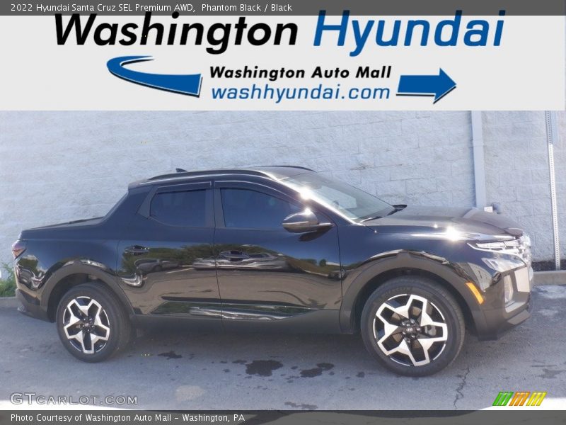 Phantom Black / Black 2022 Hyundai Santa Cruz SEL Premium AWD