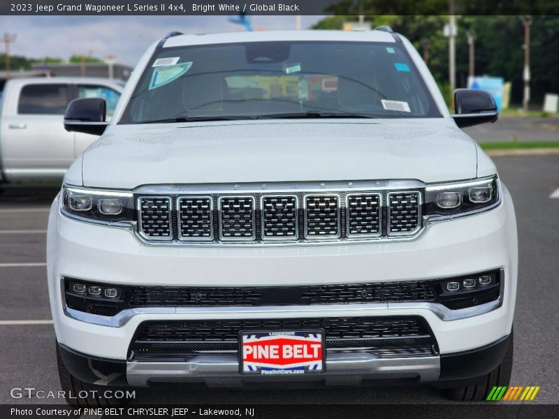 Bright White / Global Black 2023 Jeep Grand Wagoneer L Series II 4x4