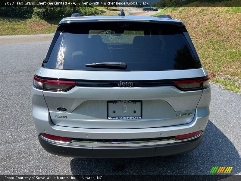 Silver Zynith / Wicker Beige/Global Black 2023 Jeep Grand Cherokee Limited 4x4
