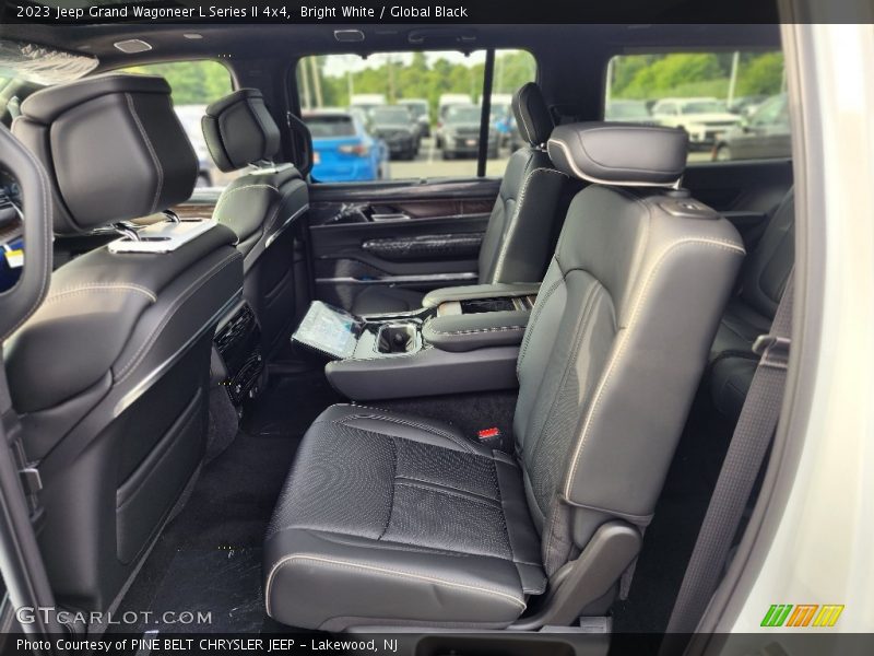 Bright White / Global Black 2023 Jeep Grand Wagoneer L Series II 4x4