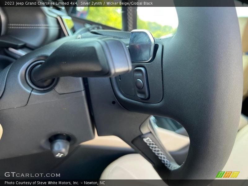 Silver Zynith / Wicker Beige/Global Black 2023 Jeep Grand Cherokee Limited 4x4