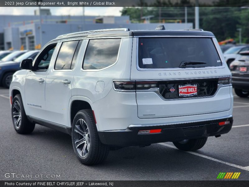 Bright White / Global Black 2023 Jeep Grand Wagoneer 4x4