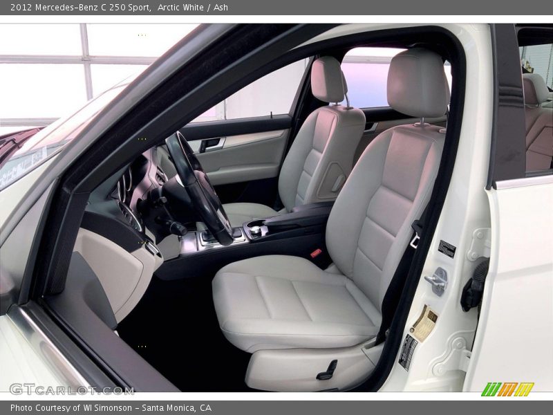 Arctic White / Ash 2012 Mercedes-Benz C 250 Sport