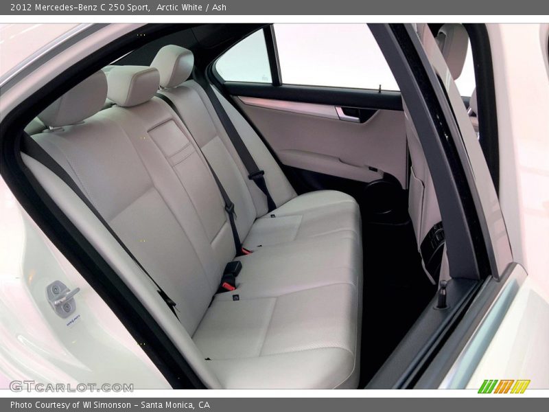 Arctic White / Ash 2012 Mercedes-Benz C 250 Sport