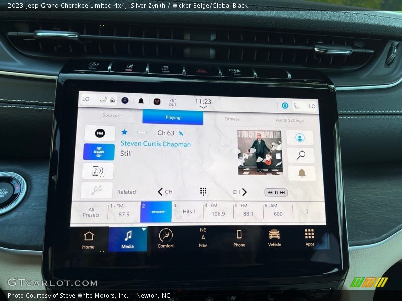 Audio System of 2023 Grand Cherokee Limited 4x4