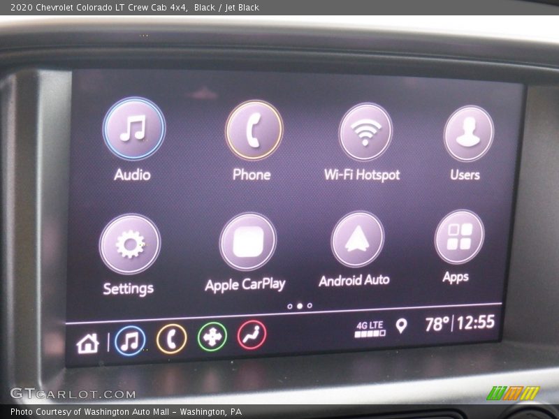 Black / Jet Black 2020 Chevrolet Colorado LT Crew Cab 4x4
