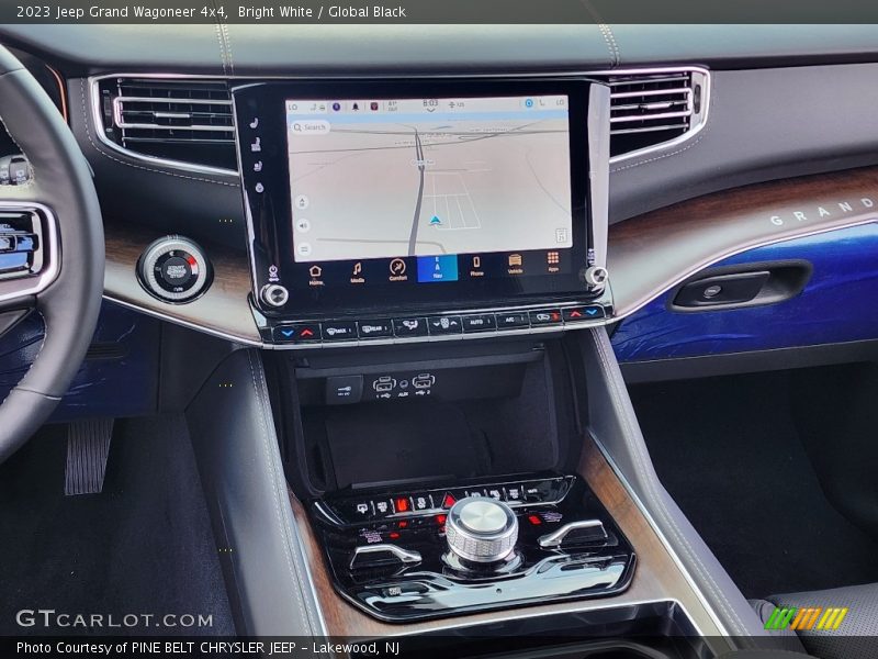 Navigation of 2023 Grand Wagoneer 4x4