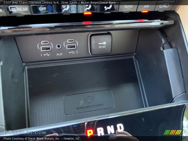 Silver Zynith / Wicker Beige/Global Black 2023 Jeep Grand Cherokee Limited 4x4