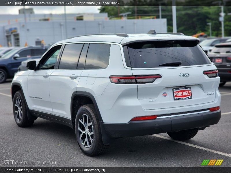 Bright White / Global Black 2023 Jeep Grand Cherokee Limited 4x4