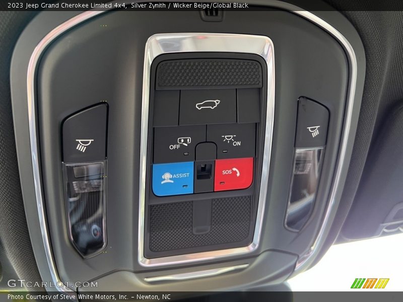 Silver Zynith / Wicker Beige/Global Black 2023 Jeep Grand Cherokee Limited 4x4