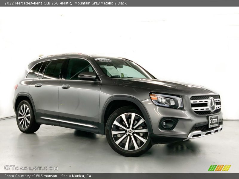 Mountain Gray Metallic / Black 2022 Mercedes-Benz GLB 250 4Matic