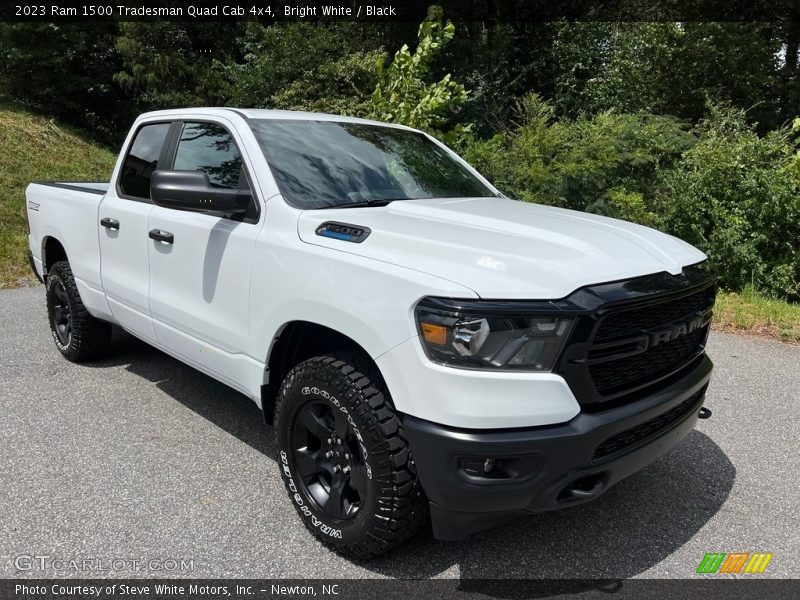 Front 3/4 View of 2023 1500 Tradesman Quad Cab 4x4