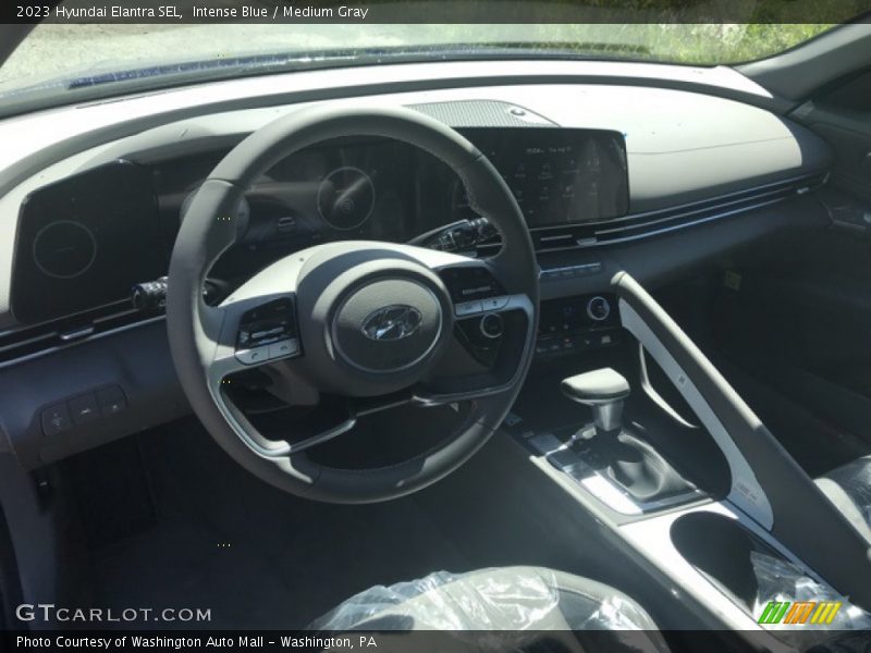 Intense Blue / Medium Gray 2023 Hyundai Elantra SEL