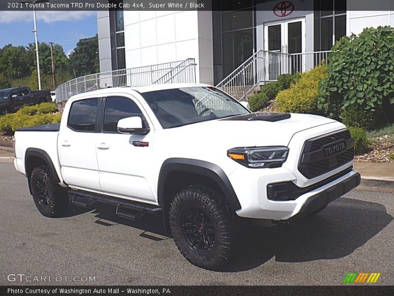 Super White / Black 2021 Toyota Tacoma TRD Pro Double Cab 4x4