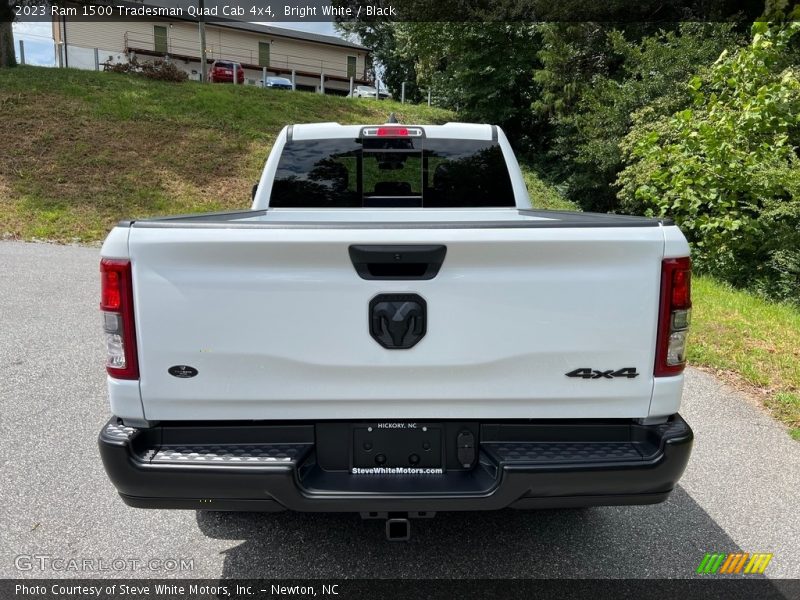 Bright White / Black 2023 Ram 1500 Tradesman Quad Cab 4x4